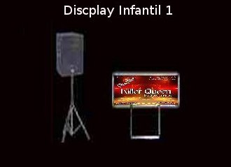Combo Discplay Infantil No.1 para Fiestas