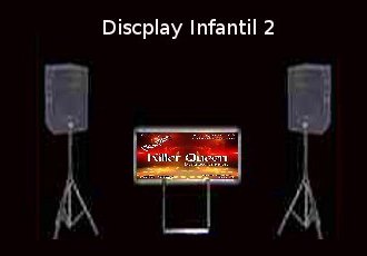 Combo Discplay Infantil No.2 para Fiestas