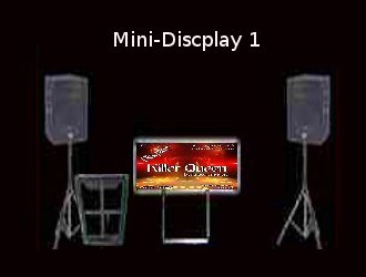 Combo Mini-Discplay No.1 para Fiestas